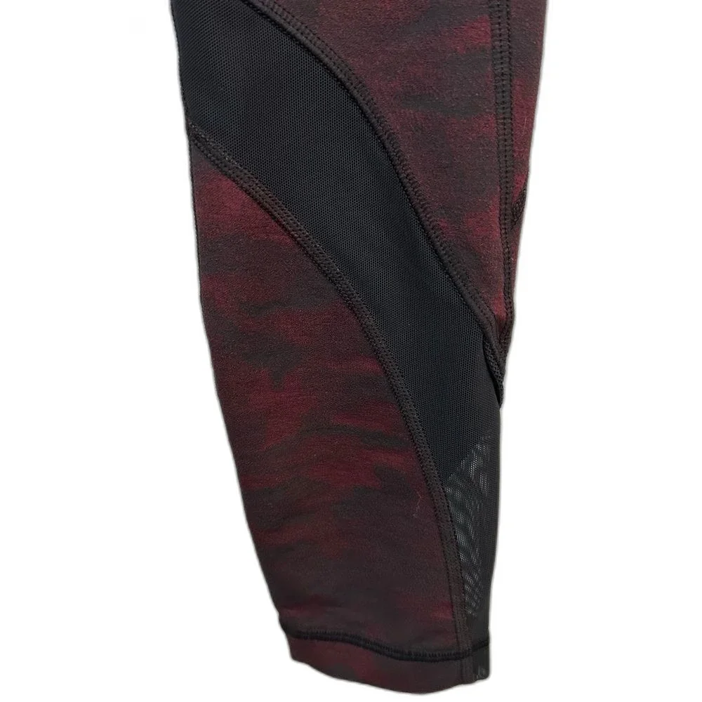 Lululemon Inspire Tight II Size 4 Power Luxtreme Hazy Days Black Deep Rouge - Picture 11 of 16